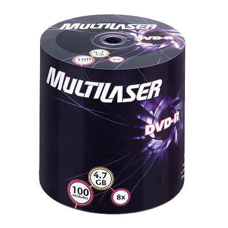 DVD R MULTLASER 4.7 GB