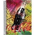 Caderno Uni. Coca cola - Capa Dura - 12 Matérias